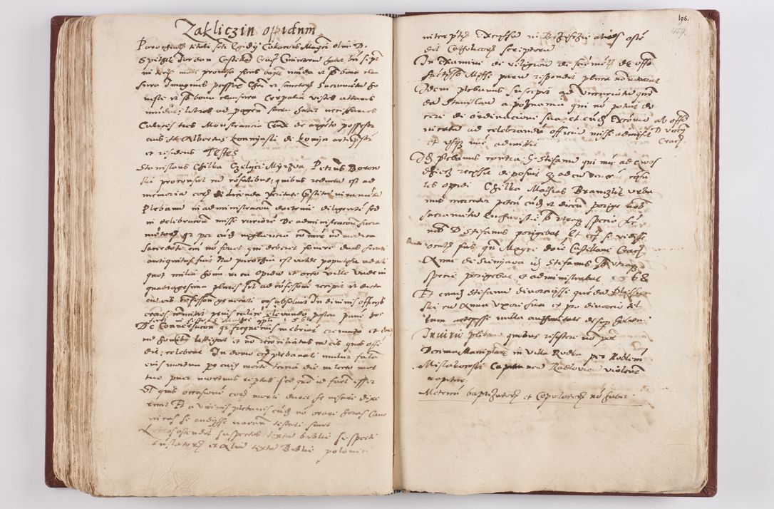 Zdjęcie nr 239 dla obiektu archiwalnego: Liber visitationis ecclesiarum in civitate ac Dioecesi Cracoviensi consistentium... Philippi Padniwski Ep. Crac. 1565.