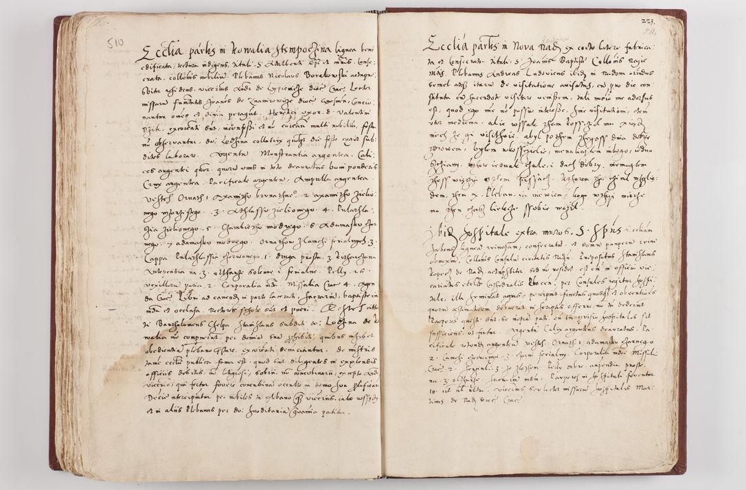 Zdjęcie nr 265 dla obiektu archiwalnego: Liber visitationis ecclesiarum in civitate ac Dioecesi Cracoviensi consistentium... Philippi Padniwski Ep. Crac. 1565.