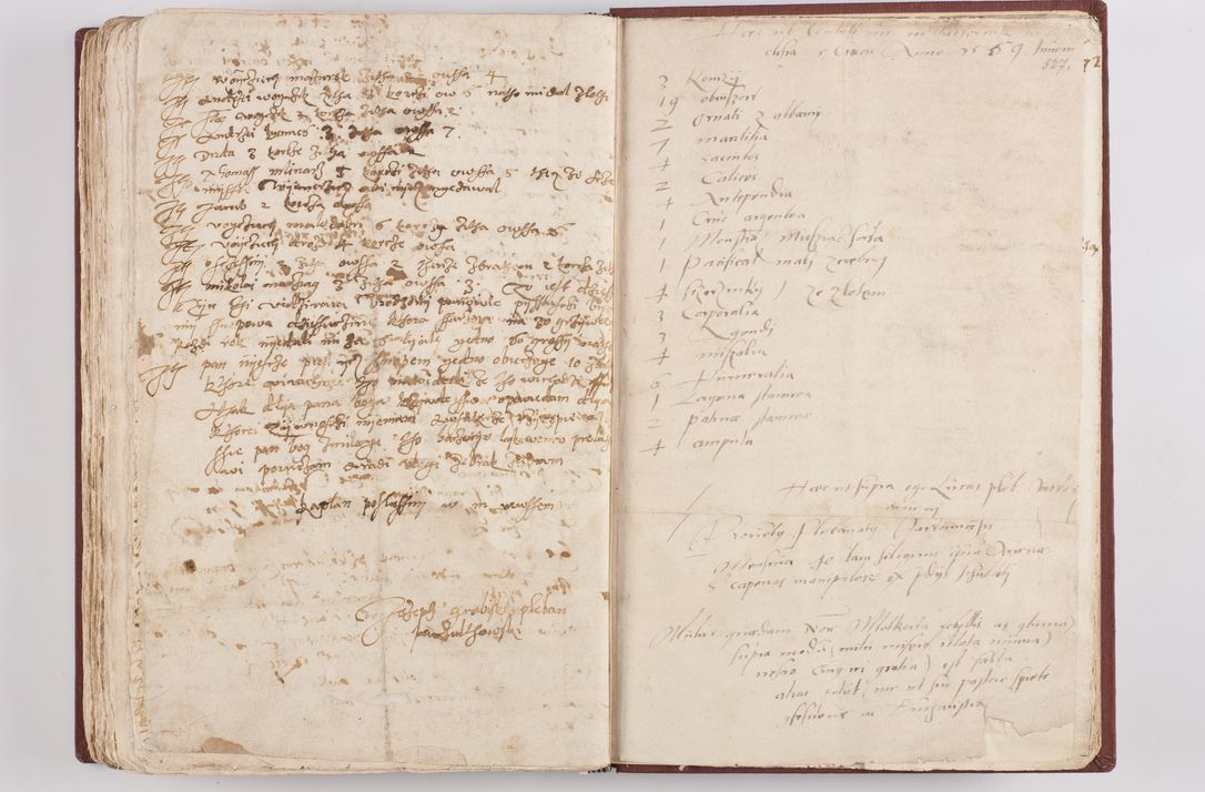 Zdjęcie nr 273 dla obiektu archiwalnego: Liber visitationis ecclesiarum in civitate ac Dioecesi Cracoviensi consistentium... Philippi Padniwski Ep. Crac. 1565.