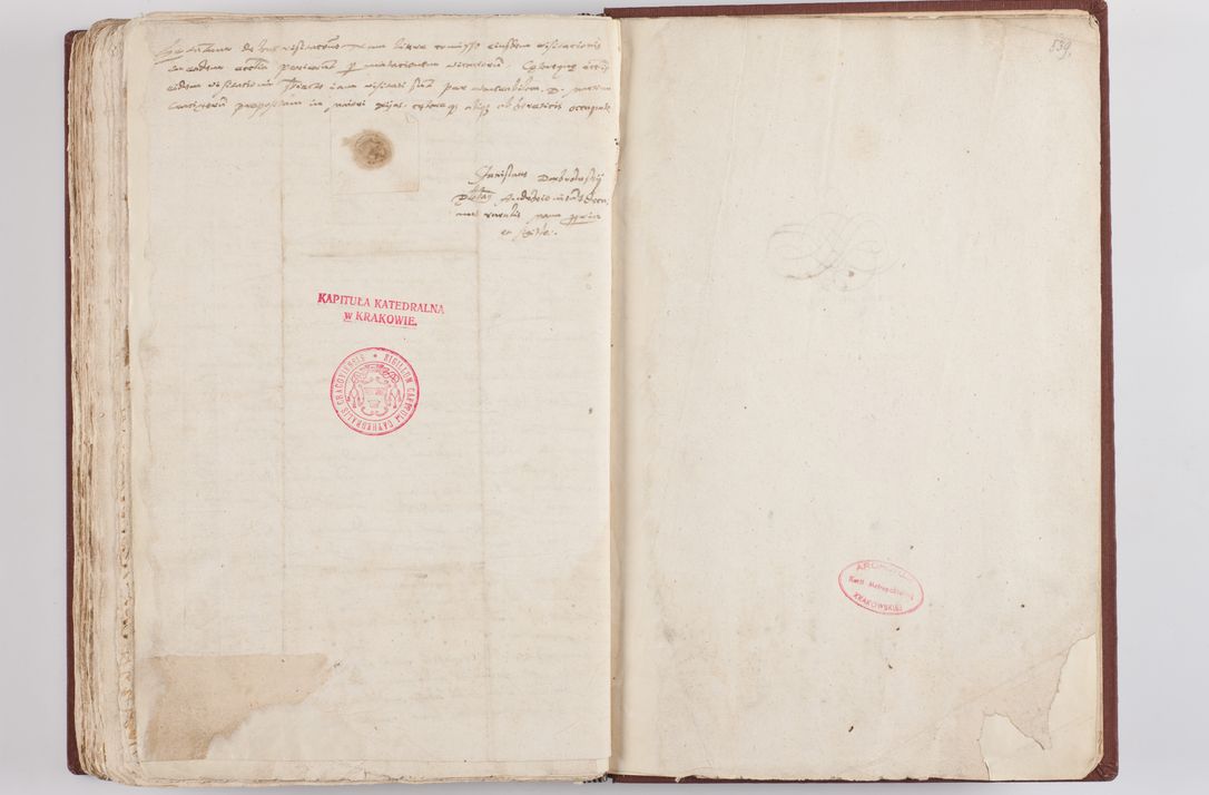 Zdjęcie nr 279 dla obiektu archiwalnego: Liber visitationis ecclesiarum in civitate ac Dioecesi Cracoviensi consistentium... Philippi Padniwski Ep. Crac. 1565.