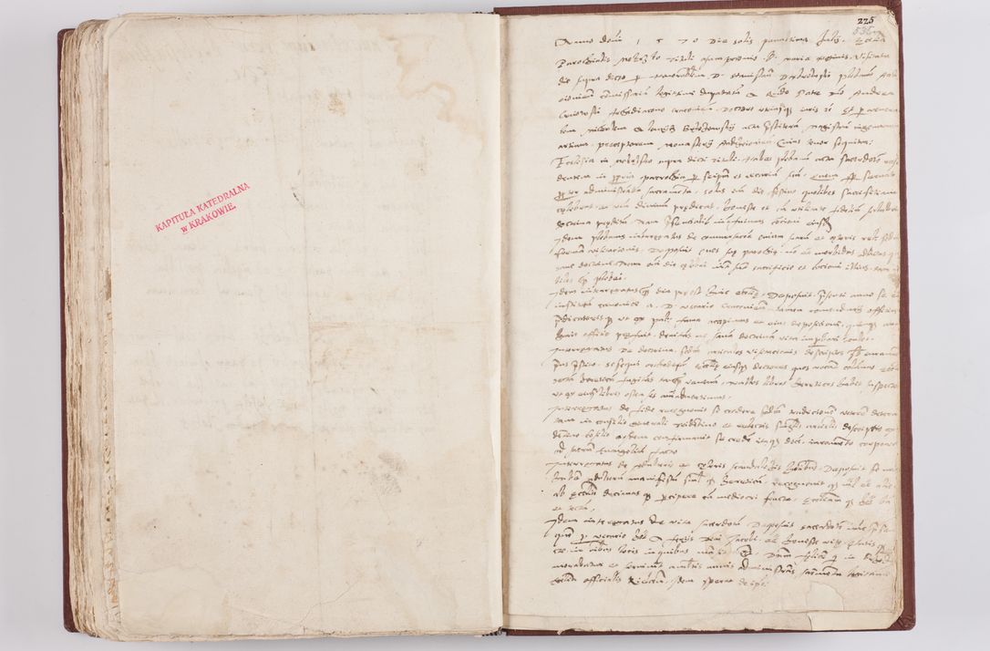 Zdjęcie nr 277 dla obiektu archiwalnego: Liber visitationis ecclesiarum in civitate ac Dioecesi Cracoviensi consistentium... Philippi Padniwski Ep. Crac. 1565.