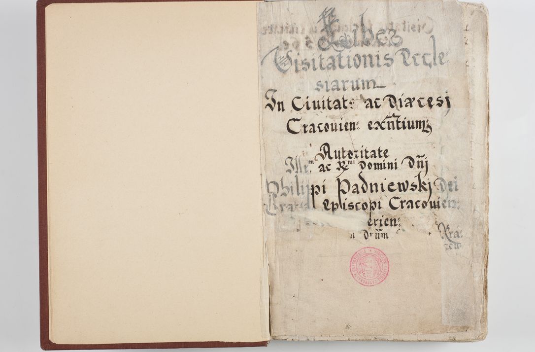 Zdjęcie nr 4 dla obiektu archiwalnego: Liber visitationis ecclesiarum in civitate ac Dioecesi Cracoviensi consistentium... Philippi Padniwski Ep. Crac. 1565.
