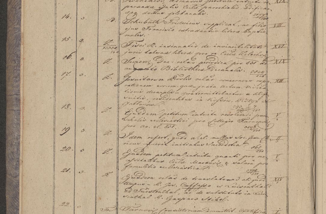 Zdjęcie nr 6 dla obiektu archiwalnego: Protocollon exhibitorum in Ecclesiasticis ex anno 1832