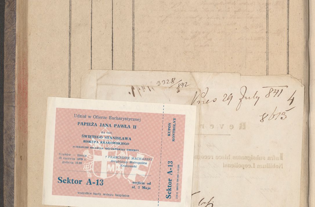 Zdjęcie nr 330 dla obiektu archiwalnego: Protocollon exhibitorum in Ecclesiasticis ex anno 1832