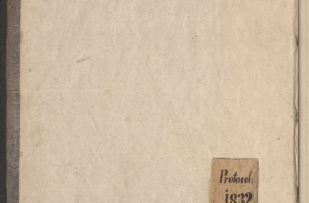 Zdjęcie nr 3 dla obiektu archiwalnego: Protocollon exhibitorum in Ecclesiasticis ex anno 1832