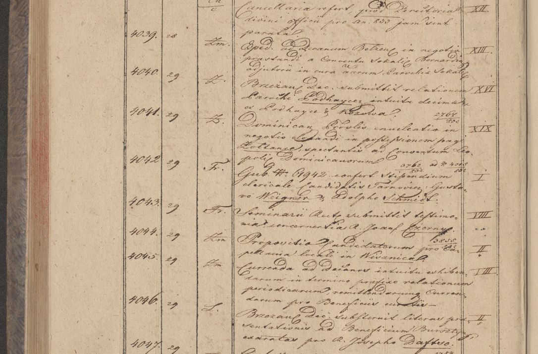 Zdjęcie nr 322 dla obiektu archiwalnego: Protocollon exhibitorum in Ecclesiasticis ex anno 1832