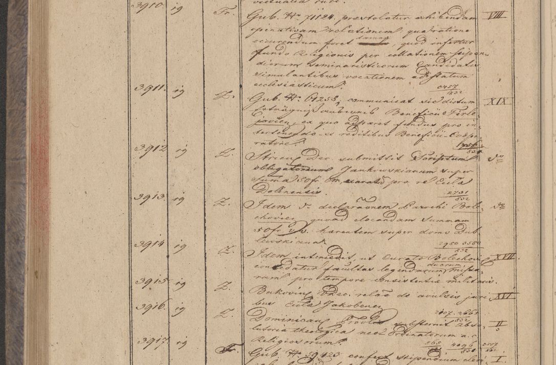 Zdjęcie nr 312 dla obiektu archiwalnego: Protocollon exhibitorum in Ecclesiasticis ex anno 1832