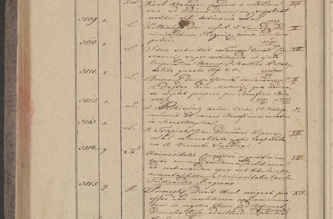 Zdjęcie nr 304 dla obiektu archiwalnego: Protocollon exhibitorum in Ecclesiasticis ex anno 1832