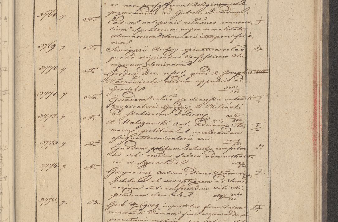Zdjęcie nr 301 dla obiektu archiwalnego: Protocollon exhibitorum in Ecclesiasticis ex anno 1832