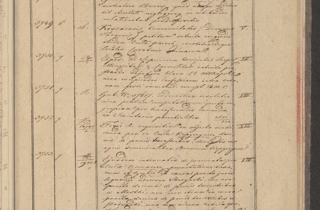 Zdjęcie nr 299 dla obiektu archiwalnego: Protocollon exhibitorum in Ecclesiasticis ex anno 1832