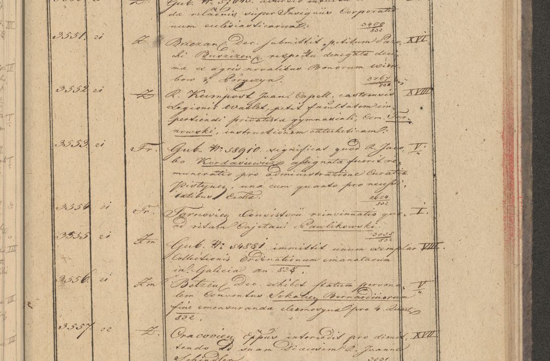 Zdjęcie nr 283 dla obiektu archiwalnego: Protocollon exhibitorum in Ecclesiasticis ex anno 1832