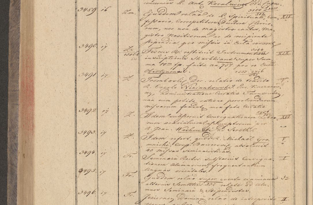 Zdjęcie nr 278 dla obiektu archiwalnego: Protocollon exhibitorum in Ecclesiasticis ex anno 1832