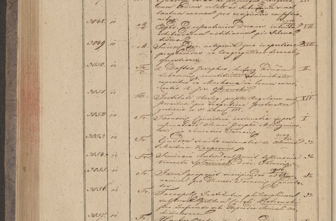 Zdjęcie nr 244 dla obiektu archiwalnego: Protocollon exhibitorum in Ecclesiasticis ex anno 1832