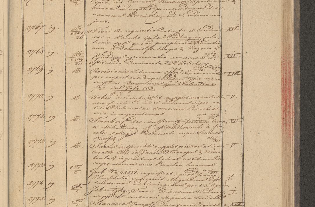 Zdjęcie nr 225 dla obiektu archiwalnego: Protocollon exhibitorum in Ecclesiasticis ex anno 1832