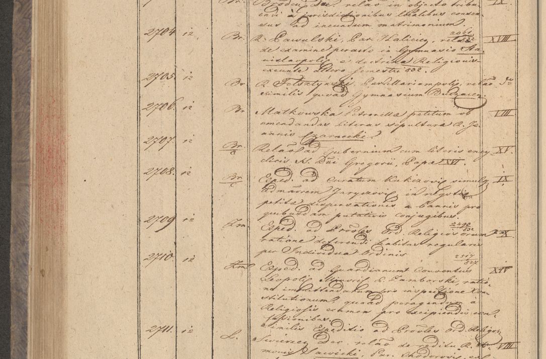 Zdjęcie nr 220 dla obiektu archiwalnego: Protocollon exhibitorum in Ecclesiasticis ex anno 1832