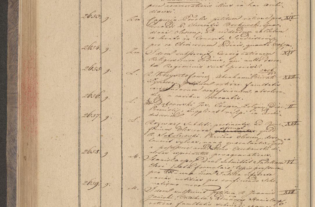 Zdjęcie nr 216 dla obiektu archiwalnego: Protocollon exhibitorum in Ecclesiasticis ex anno 1832