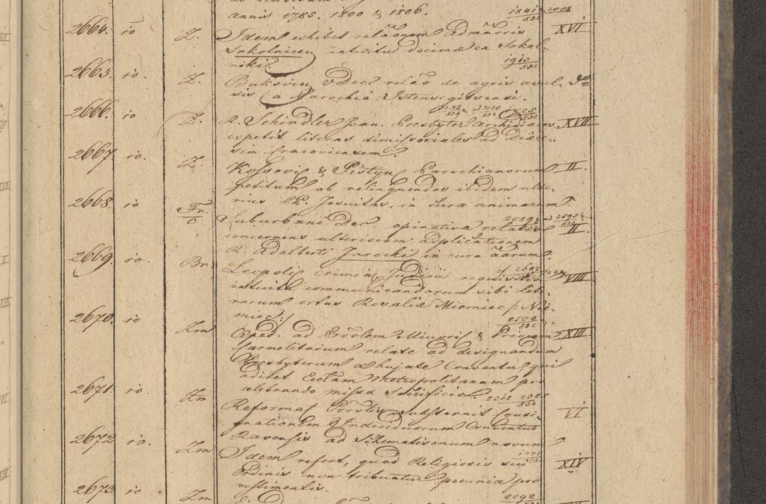 Zdjęcie nr 217 dla obiektu archiwalnego: Protocollon exhibitorum in Ecclesiasticis ex anno 1832