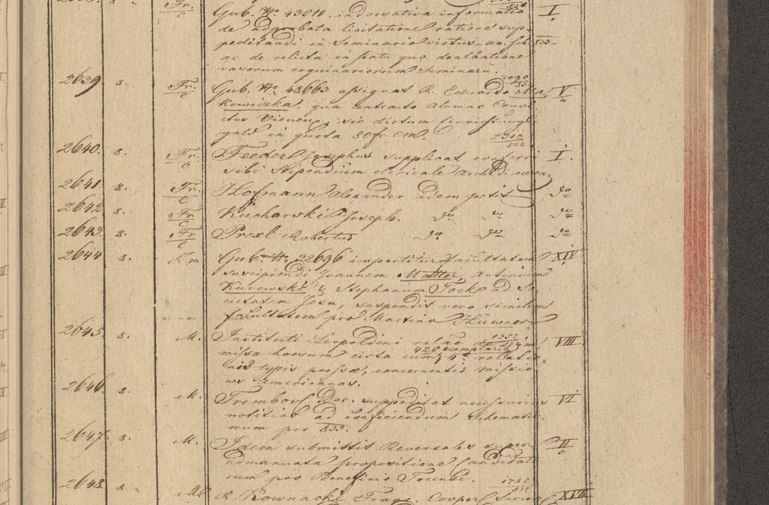 Zdjęcie nr 215 dla obiektu archiwalnego: Protocollon exhibitorum in Ecclesiasticis ex anno 1832