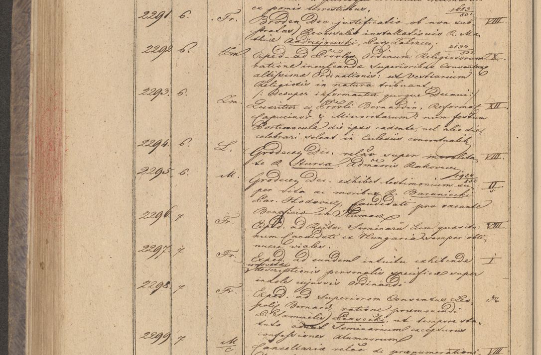 Zdjęcie nr 188 dla obiektu archiwalnego: Protocollon exhibitorum in Ecclesiasticis ex anno 1832