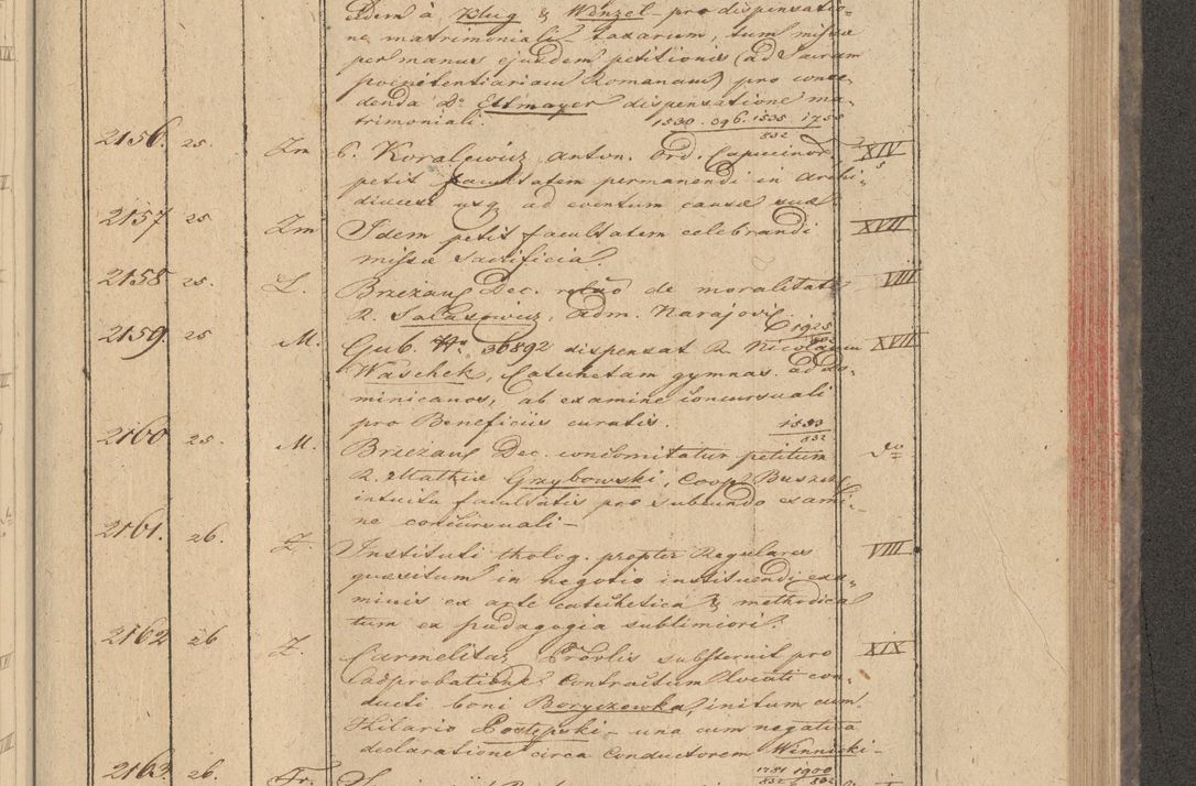 Zdjęcie nr 177 dla obiektu archiwalnego: Protocollon exhibitorum in Ecclesiasticis ex anno 1832