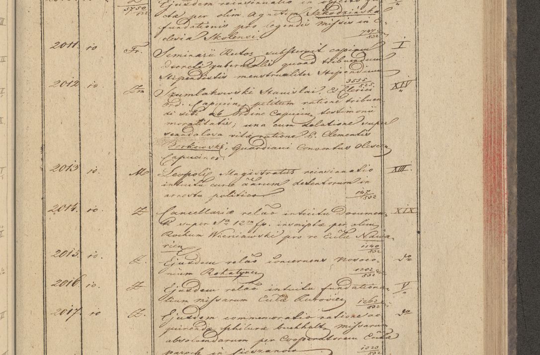 Zdjęcie nr 165 dla obiektu archiwalnego: Protocollon exhibitorum in Ecclesiasticis ex anno 1832