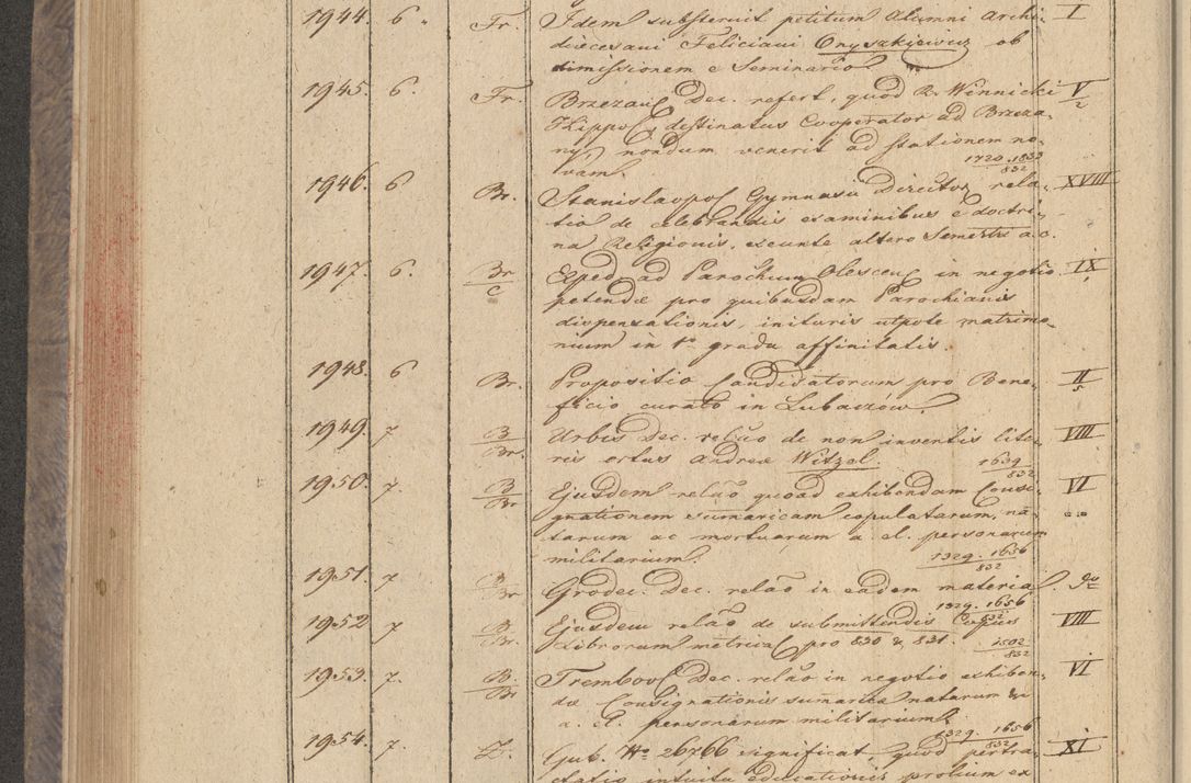 Zdjęcie nr 160 dla obiektu archiwalnego: Protocollon exhibitorum in Ecclesiasticis ex anno 1832