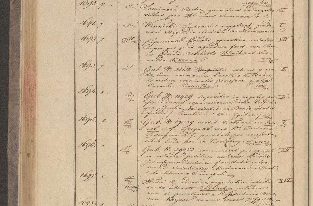 Zdjęcie nr 140 dla obiektu archiwalnego: Protocollon exhibitorum in Ecclesiasticis ex anno 1832