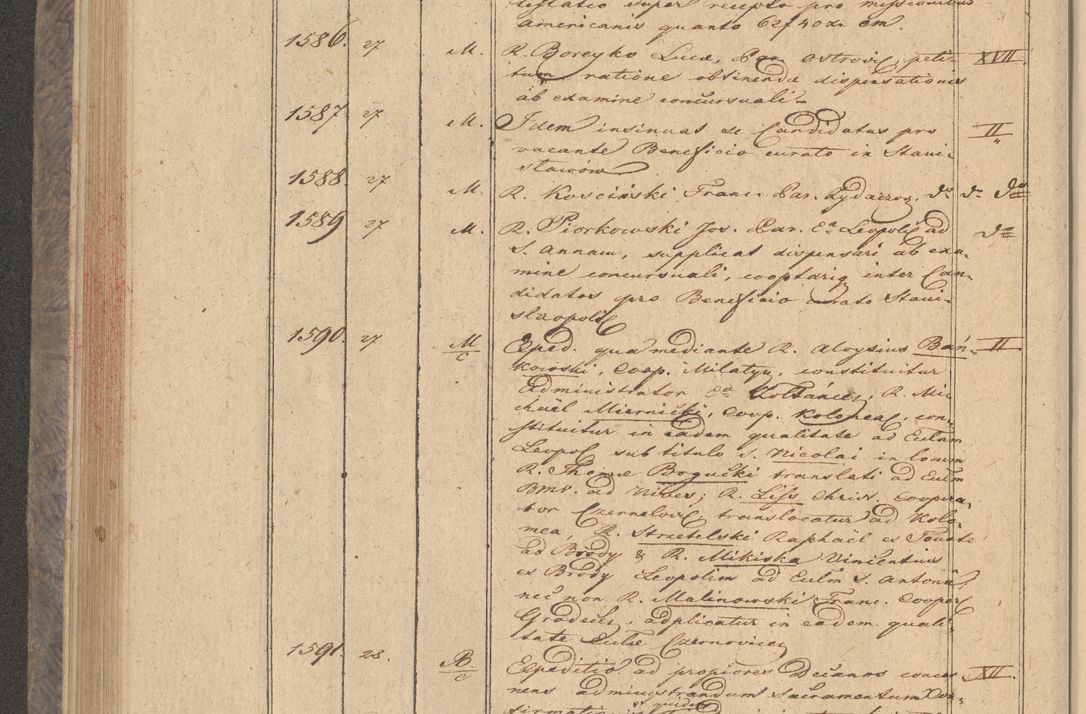 Zdjęcie nr 132 dla obiektu archiwalnego: Protocollon exhibitorum in Ecclesiasticis ex anno 1832