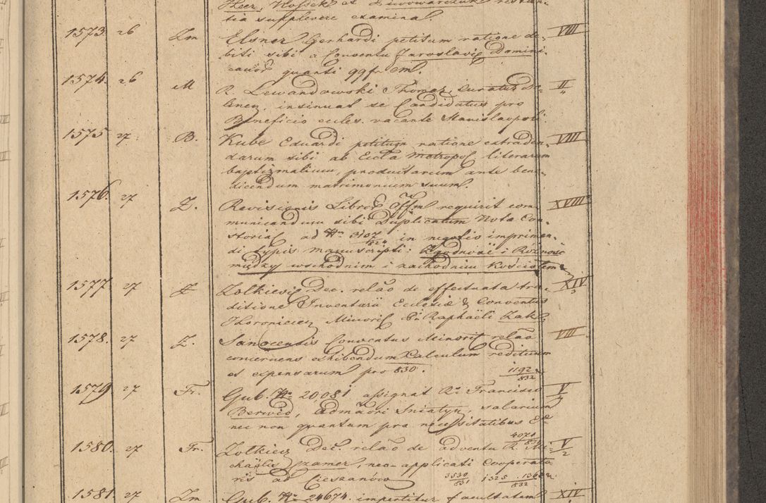 Zdjęcie nr 131 dla obiektu archiwalnego: Protocollon exhibitorum in Ecclesiasticis ex anno 1832