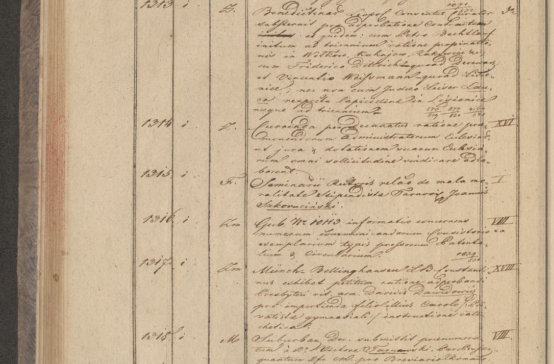 Zdjęcie nr 110 dla obiektu archiwalnego: Protocollon exhibitorum in Ecclesiasticis ex anno 1832