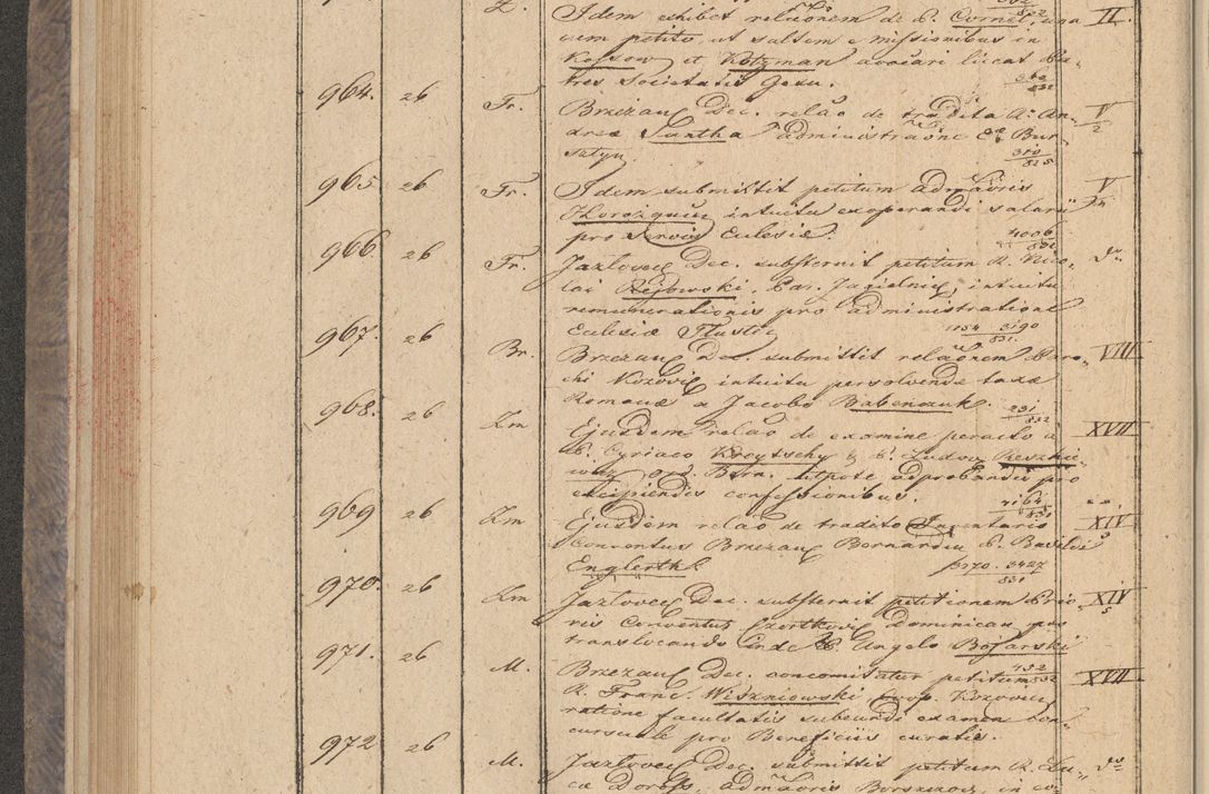 Zdjęcie nr 82 dla obiektu archiwalnego: Protocollon exhibitorum in Ecclesiasticis ex anno 1832