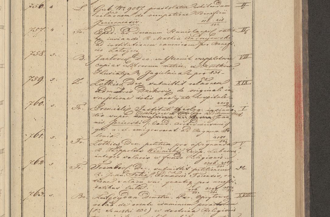 Zdjęcie nr 65 dla obiektu archiwalnego: Protocollon exhibitorum in Ecclesiasticis ex anno 1832