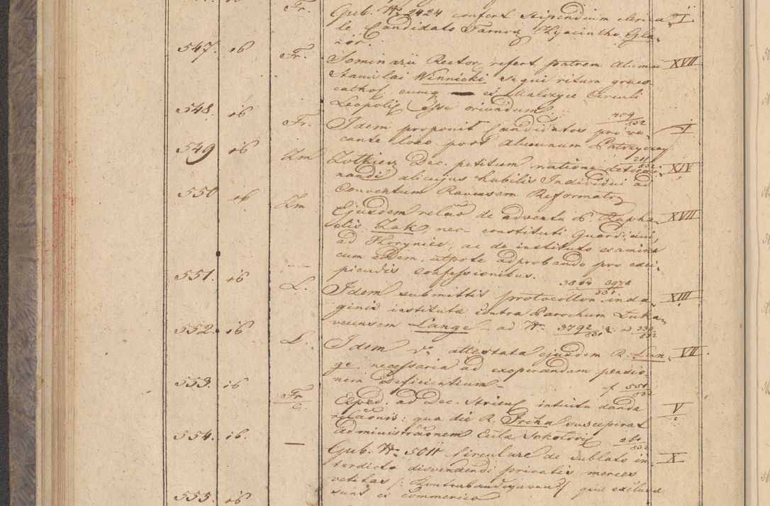 Zdjęcie nr 48 dla obiektu archiwalnego: Protocollon exhibitorum in Ecclesiasticis ex anno 1832