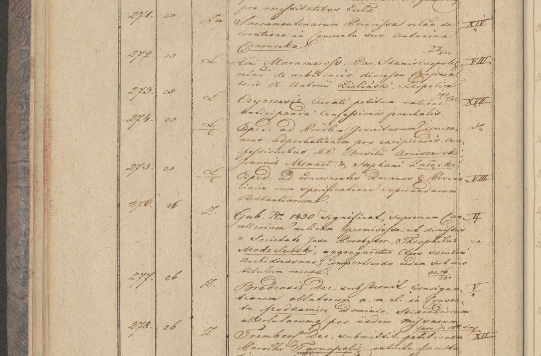 Zdjęcie nr 26 dla obiektu archiwalnego: Protocollon exhibitorum in Ecclesiasticis ex anno 1832