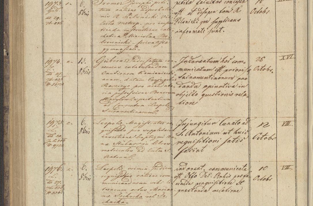 Zdjęcie nr 228 dla obiektu archiwalnego: Protocollon exhibitorum in Ecclesiasticis ex anno 1836