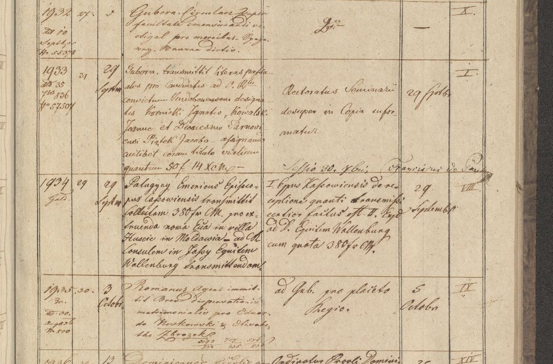 Zdjęcie nr 223 dla obiektu archiwalnego: Protocollon exhibitorum in Ecclesiasticis ex anno 1836