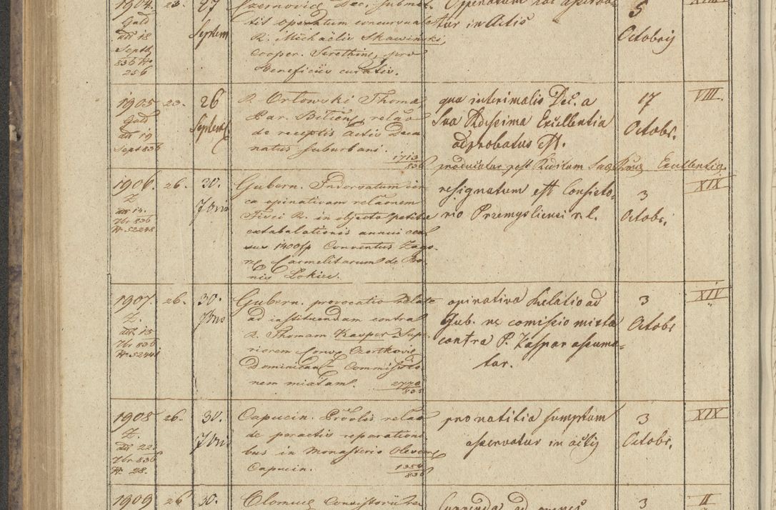 Zdjęcie nr 220 dla obiektu archiwalnego: Protocollon exhibitorum in Ecclesiasticis ex anno 1836