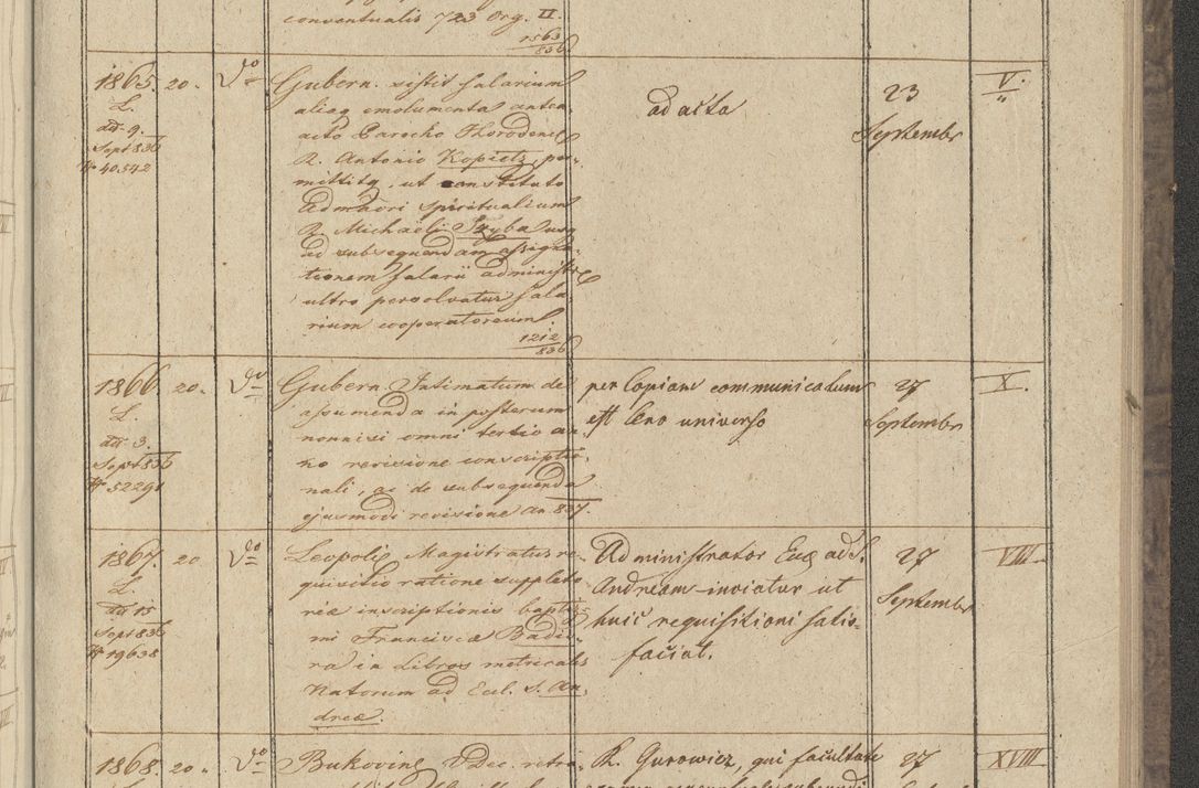 Zdjęcie nr 215 dla obiektu archiwalnego: Protocollon exhibitorum in Ecclesiasticis ex anno 1836