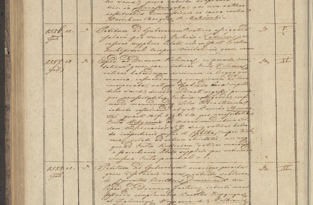 Zdjęcie nr 180 dla obiektu archiwalnego: Protocollon exhibitorum in Ecclesiasticis ex anno 1836