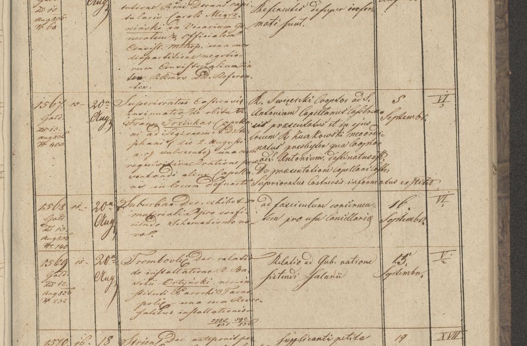 Zdjęcie nr 177 dla obiektu archiwalnego: Protocollon exhibitorum in Ecclesiasticis ex anno 1836