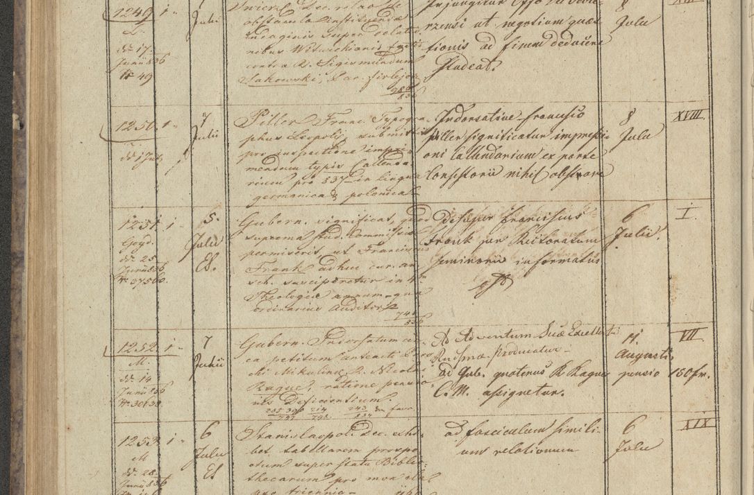 Zdjęcie nr 136 dla obiektu archiwalnego: Protocollon exhibitorum in Ecclesiasticis ex anno 1836