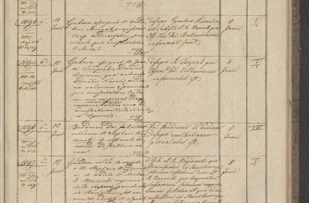 Zdjęcie nr 117 dla obiektu archiwalnego: Protocollon exhibitorum in Ecclesiasticis ex anno 1836
