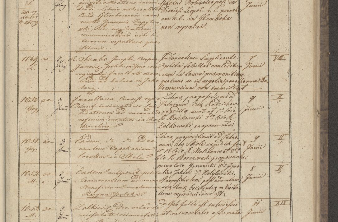 Zdjęcie nr 111 dla obiektu archiwalnego: Protocollon exhibitorum in Ecclesiasticis ex anno 1836