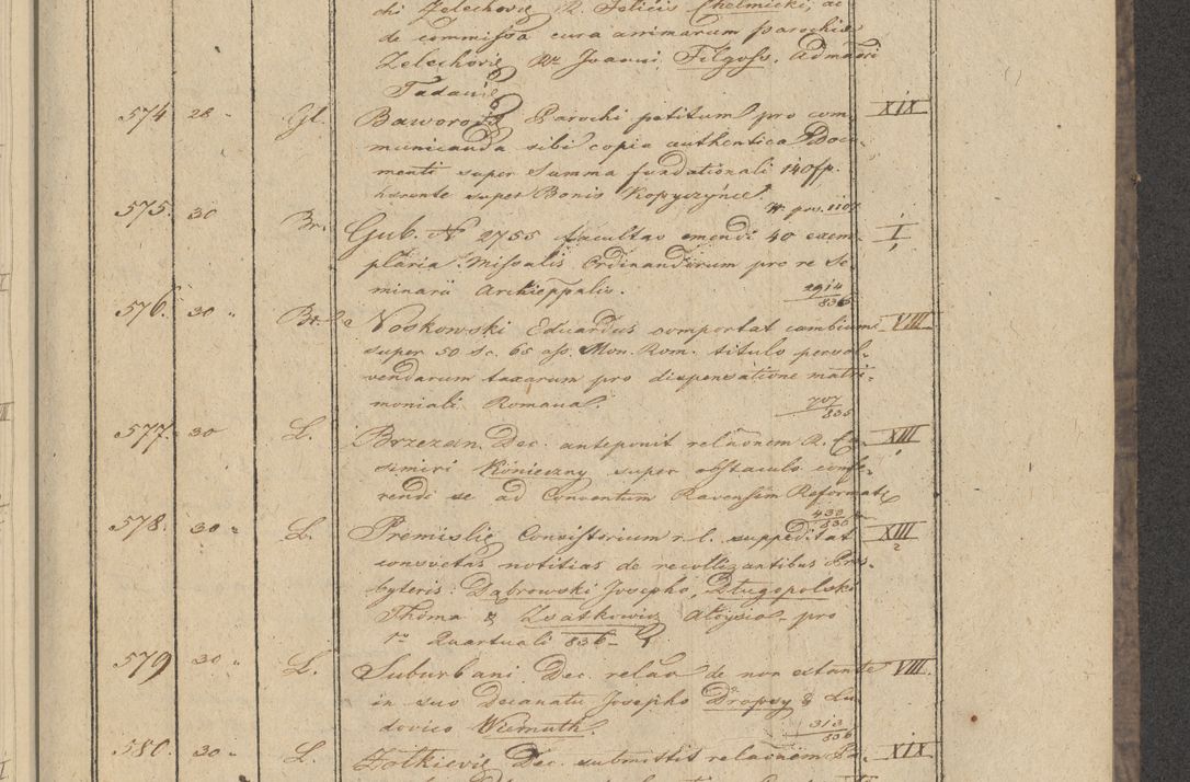 Zdjęcie nr 59 dla obiektu archiwalnego: Protocollon exhibitorum in Ecclesiasticis ex anno 1836