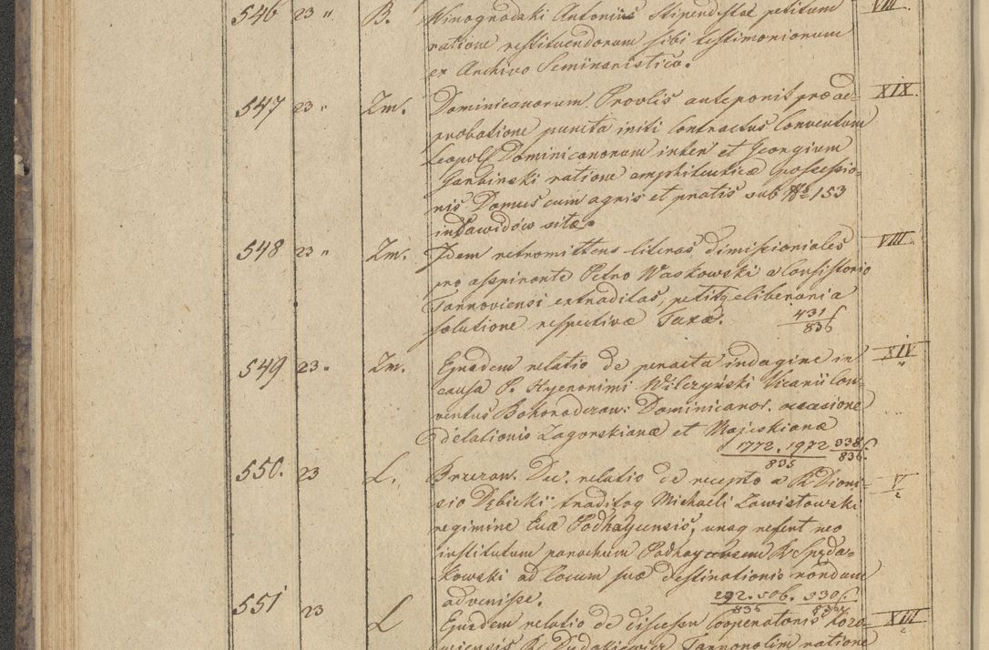 Zdjęcie nr 56 dla obiektu archiwalnego: Protocollon exhibitorum in Ecclesiasticis ex anno 1836