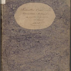 Zdjęcie nr 1 dla obiektu archiwalnego: Protocollon exhibitorum in Ecclesiasticis ex anno 1838