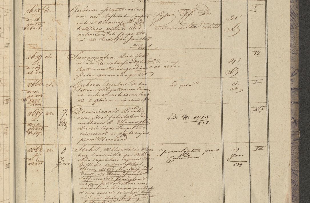 Zdjęcie nr 313 dla obiektu archiwalnego: Protocollon exhibitorum in Ecclesiasticis ex anno 1838