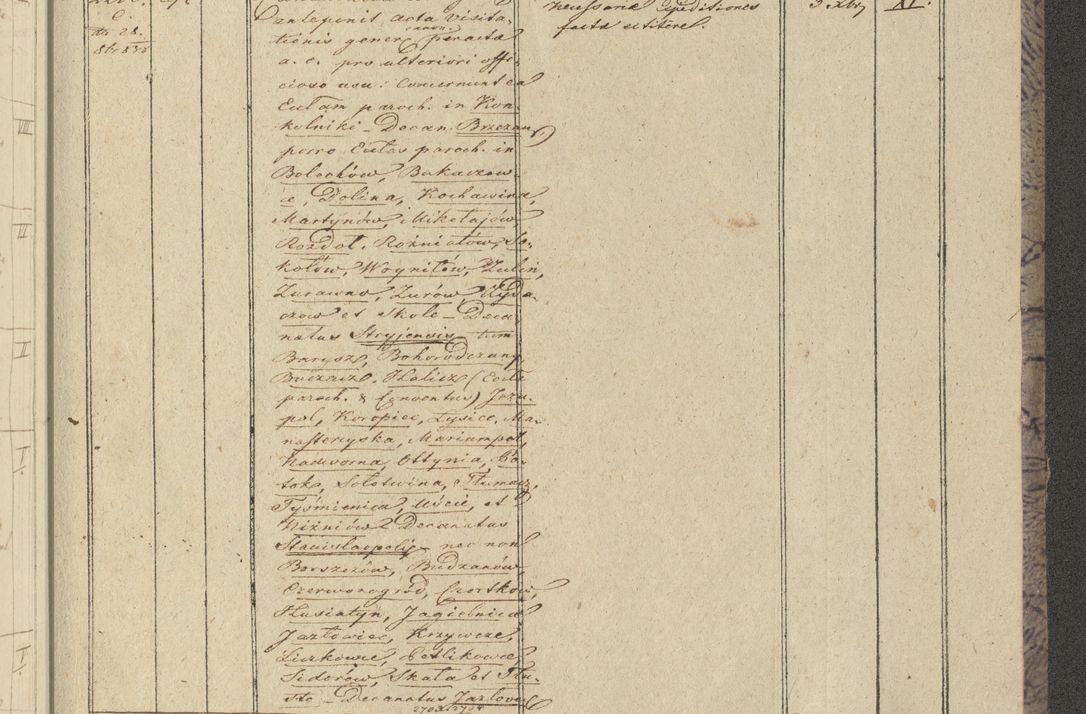 Zdjęcie nr 263 dla obiektu archiwalnego: Protocollon exhibitorum in Ecclesiasticis ex anno 1838