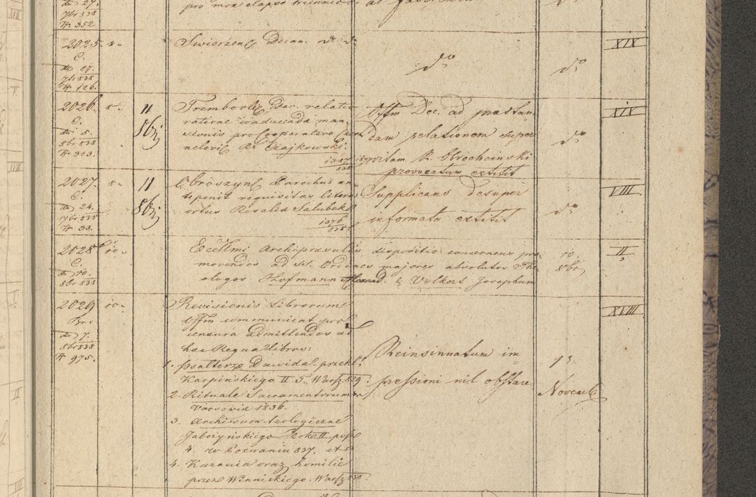 Zdjęcie nr 243 dla obiektu archiwalnego: Protocollon exhibitorum in Ecclesiasticis ex anno 1838