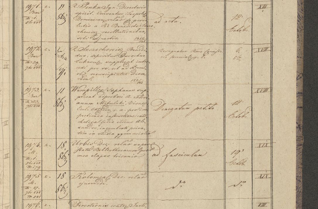 Zdjęcie nr 237 dla obiektu archiwalnego: Protocollon exhibitorum in Ecclesiasticis ex anno 1838